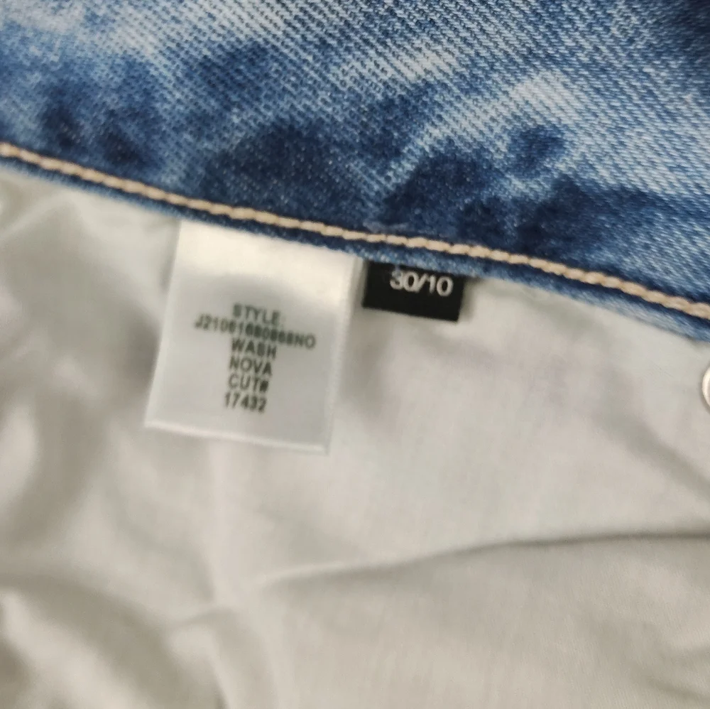 Veronica Beard Blake Classic Straight High Rise Jeans Size  30/10  $298 - Picture 8 of 8